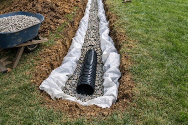 French Drain Install