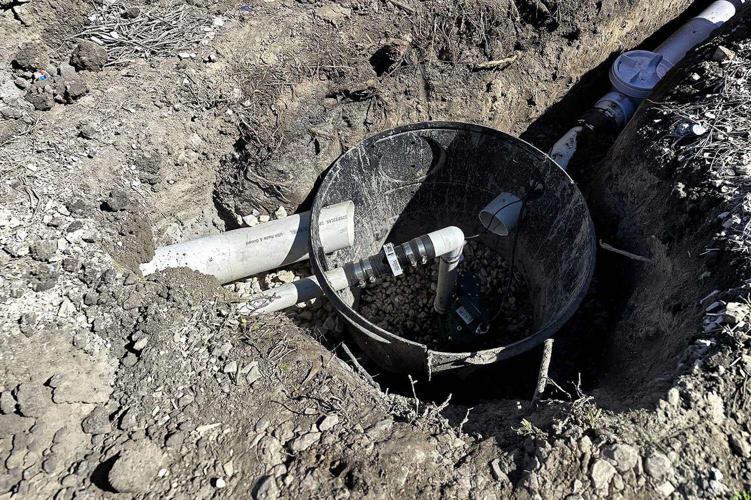 sump pump drainage
